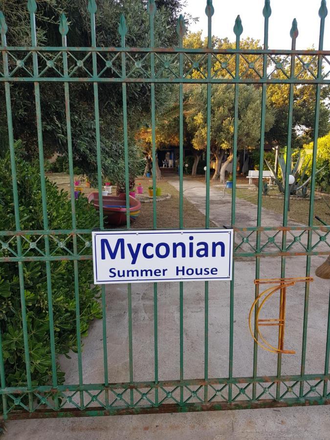 Myconian Summer House Макри Екстериор снимка